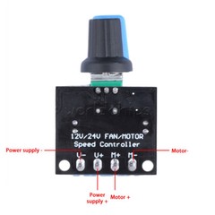 3.5A/1.5A DC12V/24V PWM Motor Speed Controller LED Dimmer For Motor LED Strip