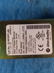 ALLEN BRADLEY 22-RF5P7-AS SER.A 3PHASE 48-63HZ 5.7A 380-480V 1YEAR WARRANTY