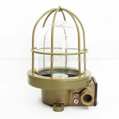 1x Marine copper incandescent ceiling light CCD9-5 60W