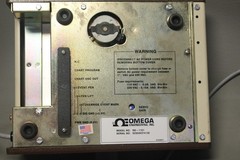 OMEGA ENGINEERING RD-1101 SINGLE CHANNEL 1mV to 5V INPUT FLATBED RECORDER