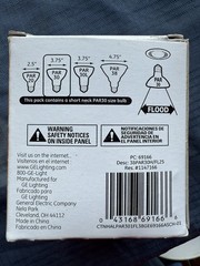 8- GE 69166 Energy Efficient Lighting Floodlight PAR30 Bulb 38W Eight Bulbs