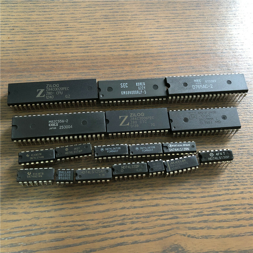 Z80 Zeta SBC v2 Homebrew IC Kit