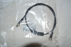 IFM EFECTOR E11320 PATCHCORD BLACK M8-PLUG/M8-SCO 60VAC/75VDC 0.6M NOS PACKAGE