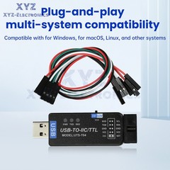 USB to IC2 IIC/TTL Serial Port UART Communication Module Flashing Downloader