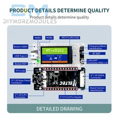 HelTec AutoMation Node T114 LoRa Development Board nRF52840 SX1262 Module Type-C