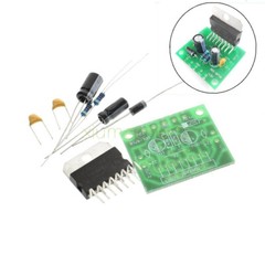 DC 12V TDA7297 Amplifier Board 15W+15W Dual-Channel Track Stereo Module DIY Kit