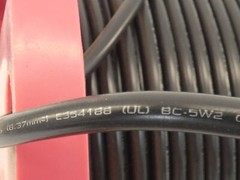 AWC Allied Wire & Cable 1028-8-133T-0 MTW Black Cable