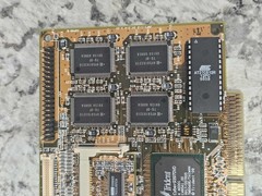 Rare Retro Gaming Custom AGP Graphics Card Trident CYBER9397 w/LVDS 4 Screen/LCD