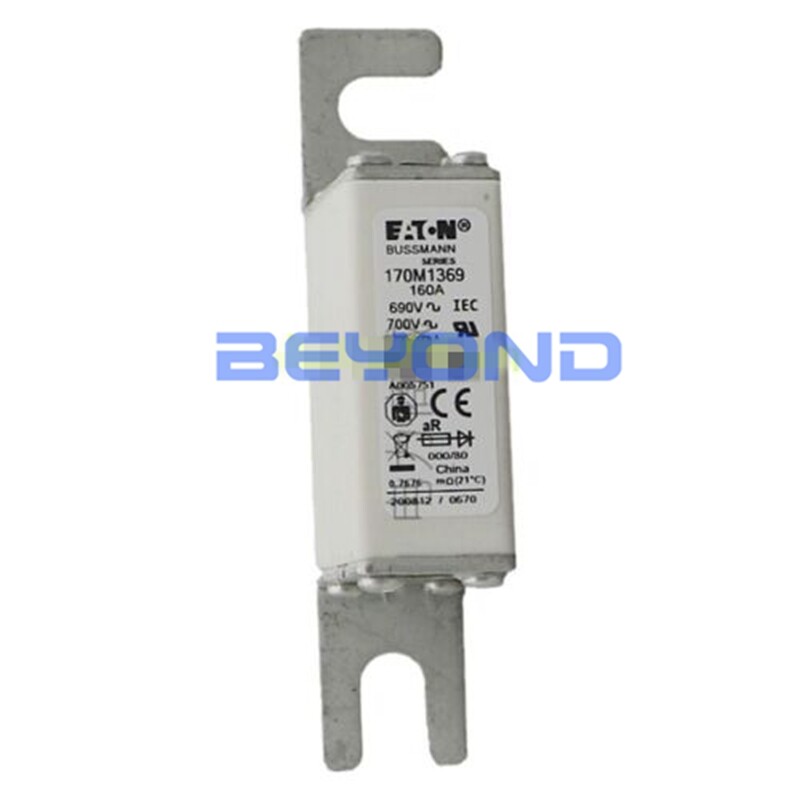 QTY: 1 FOR Bussmann fuse 170M1369 160A 690V