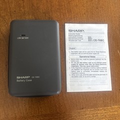 CE-76BC – SHARP – BATTERY CASE – NEW OLD STOCK