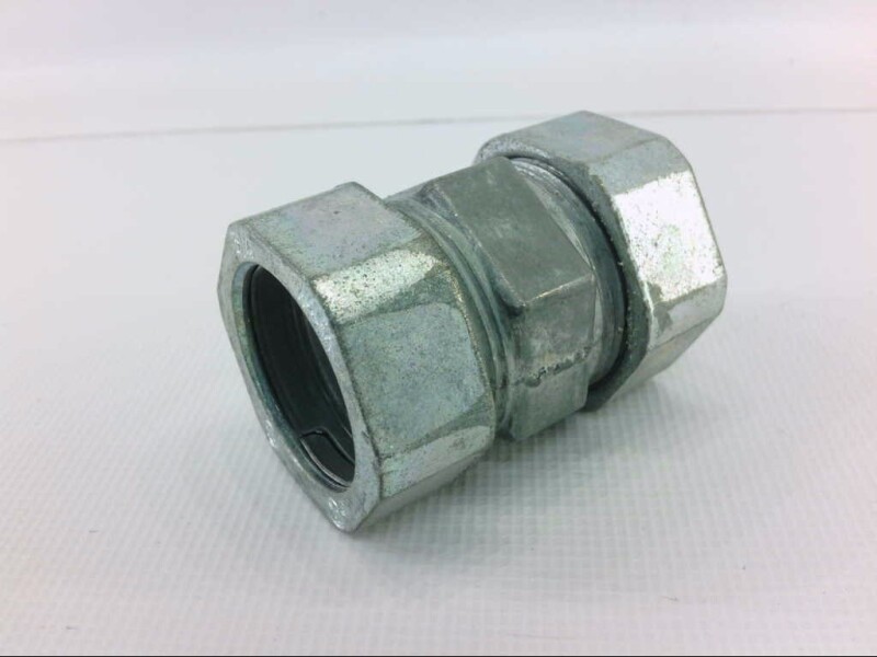 Halex Adalet 02207B, COUPLING COMPRESSION 3/4IN ZINC DIE CAST, 1 pc