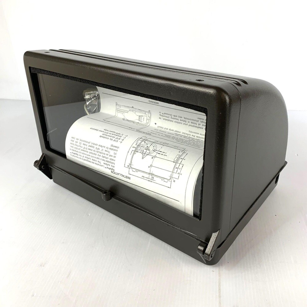 Exceline Nytepro 613150PMAL-8 Wall Mnt 150W Bronze Metal Halide Lamp 120/277V