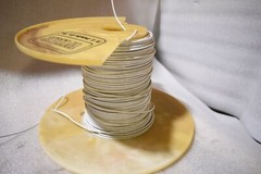 M27500-20TE1T14 SHEILDED 20 AWG WHITE WIRE (LOT OF 20 FEET)