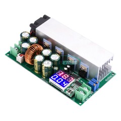 DC12-80V 20A Digital Adjustable Step Down Buck Voltage Regulator Power Module-