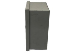 NEW Wiegmann 6”x 8”x4” Carbon Steel Type 1 Gray Electrical Enclosure N1C060804