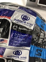 75′ 6/3 Wire ROMEX W/Ground NM-B Cable Non-Metallic EV FT Feet – Free ship – New