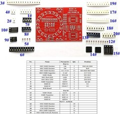 DIY Soldering Practice Kit – SMD SMT Electronic Project – English Instructions