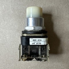 Allen Bradley 800T-QT24 White Push Button Series T 800TQT24 Ser T