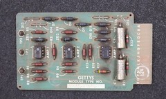 Gettys Board Mod. Type No. 11-0065-101 Used