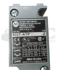 ALLEN BRADLEY 802T-ATP /J OILTIGHT LIMIT SWITCH BODY ONLY 300VAC 60A