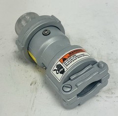 EMERSON APPLETON NO. ACP3044BC METALLIC CLAMPING RING PLUG POWERTITE SERIES