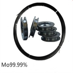 Mo ≥ 99.99% High Pure Molybdenum Metal Wire , 0.05-4.0mm Diameter LOT