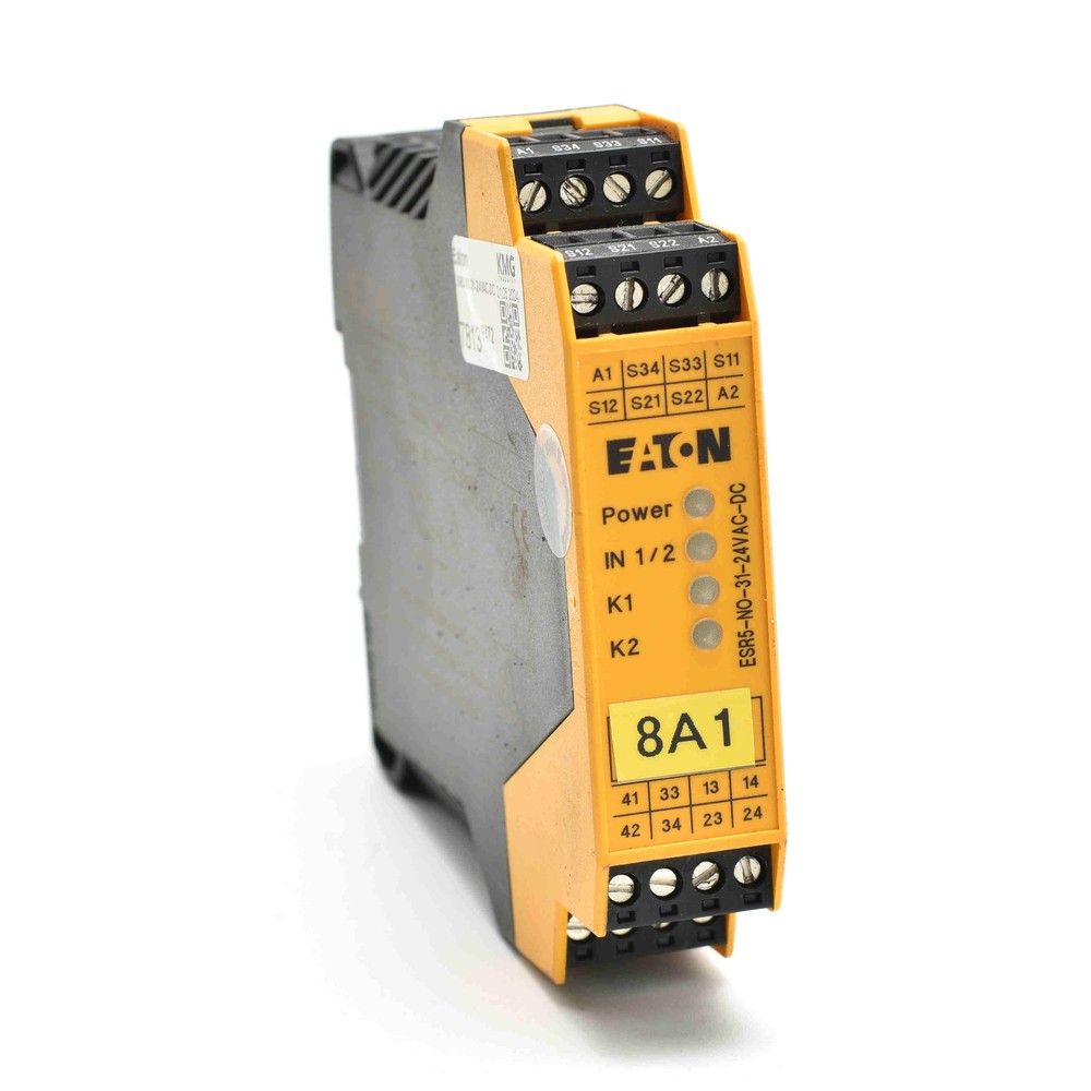 Eaton Sicherheitsrelais ESR5-NO-31-24VAC-DC -used-