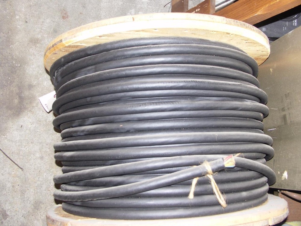 25ft of Carol 12/8 AWG General Power Cable P/N 09208, SOW, 600V, 14 Amps, 90 C