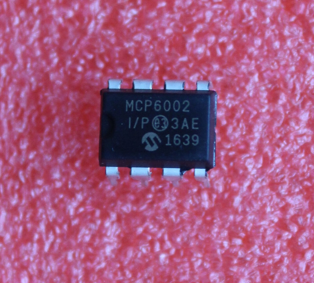 10pcs MCP6002-I/P MCP6002 IC Chip DIP-8