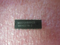 MK4027N-3 IC GENERAL PURPOSE DRAM 16-PIN DIP MOSTEK (LOT OF 1)