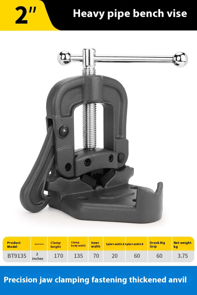 Bench Vise Heavy Duty Pressure Pliers Pipe Crimping Pliers Gantry Pliers