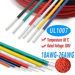 PVC Single Core Stranded Cable18~26AWG Core Tinned Copper Equipment Hook up Wire