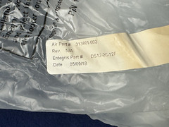 New Sealed Entegris DS12-2C-12F FLARETEK PNEUMATIC 2-WAY DIAPHRAGM VALVE,