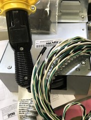 Commercial Work Light Assembly model # AAA25580BJ Otis Yellow W Paperwork