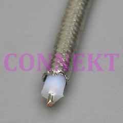 RP-SMA male to RP-SMA male crimp RG402 0.141″ Semi-rigid cable pigtail 50cm