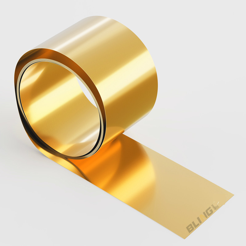 Brass Coil Sheet Brass Metal Sheet Flexible Pure Brass Thickness 0.01 0.02-1mm
