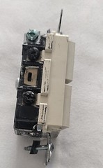 Leviton 5641-W Beige Combination 2 Switches 1 Single Pole & One 3-Way