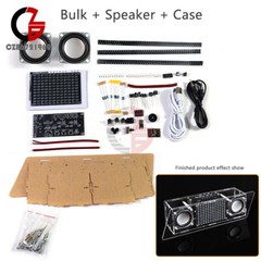 DIY Bluetooth Speaker Kit LED Music Spectrum Electronic Soldering Electronic Kit