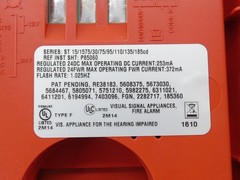 Cooper STR 127380 Wheelock Exceder Fire Alarm Strobe Wall Mount 12/24VDC – NE…