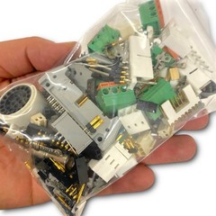 Mixed PCB Connectors Lot Terminal Blocks Pin Headers Plugs Sockets Assortment