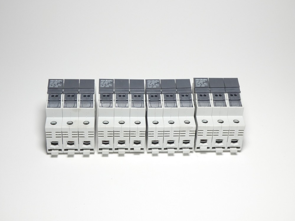 *Lot of 4* Allen-Bradley 1492-FB3C30 Fuse Holder 3P 30A 600V