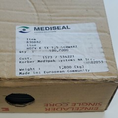 *NEW* Helukabel 29129 Wire H07V-K 1×1.50mm2 Black Single Strand 100m + Warranty!