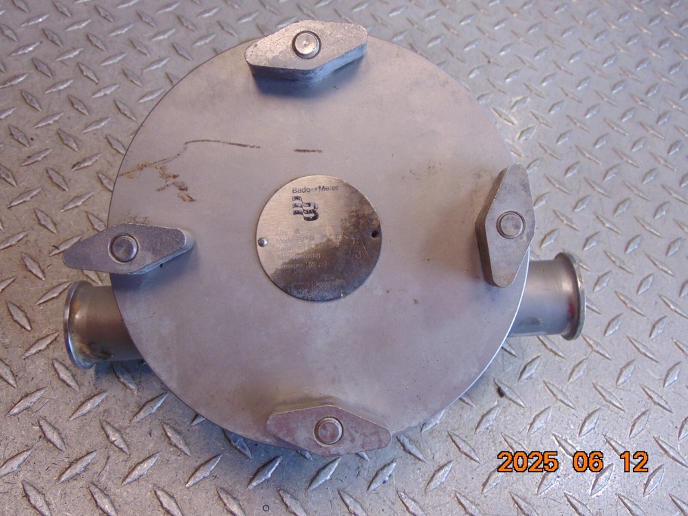 BADGER METER SPS PFT-1E SIZE 1 FLOW METER 150 PSI
