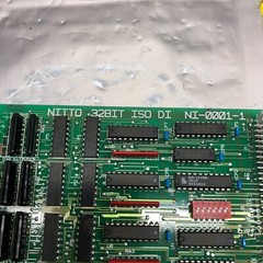 NITTO 32BIT ISO DI NI-0001-1 32 BIT CARD NITTO, PCB BOARD ASSY, 176165