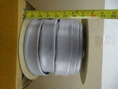 Alpha Wire Corp. Irradiated Silicone Rubber Tubing 100ft, FIT-675-31