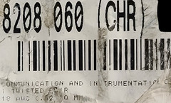 Belden 8208 18/1P Twist Pair Braid Shielded Audio/Electronics Cable Gray /10ft