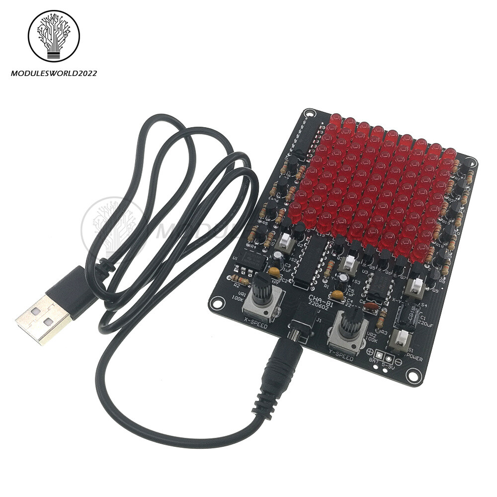 CHA-81 DC5-9V LED Tracking light DIY Parts Electronic Production Kit Follow Spot