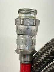 AEROQUIP 5400-S5-8 W/10FT FLEXIBLE BRAIDED ANACONDA METAL HOSE W/CTI D3592-252