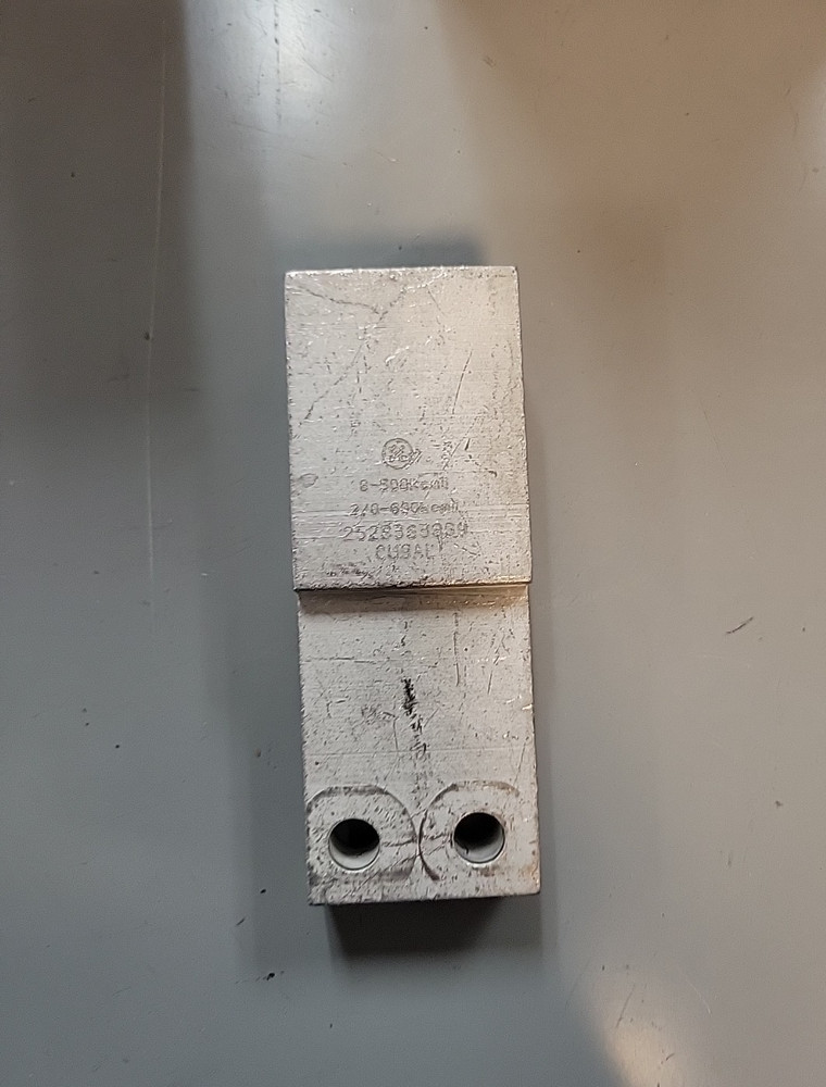 1) GE 252B3638 CU9AL 8-500KCMIL TERMINAL LUG