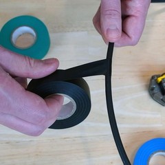 Vinyl Electrical Tape Flame Retardant Insulation Wire Wrap Color Coding 66ft